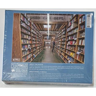 Powell's City of Books The Blue Room at Burnside 1000 Piece Jigsaw Puzzle NEW