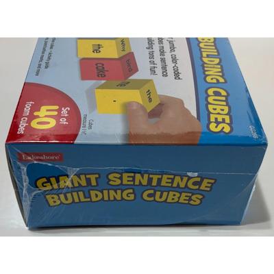 Lakeshore Giant Sentence Buliding Cubes Grades 1 - 3 (GG266) BRAND NEW & SEALED