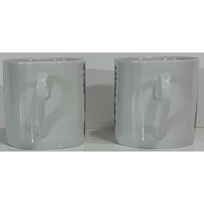 2 Vintage Schaller Bavaria W. Germany Porzellan Teacups Schwarzenbach Man Woman