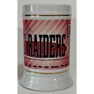 Vintage Texas Tech Red Raiders Ceramic Mug Made In Thailand NCAA Lubbock Horse