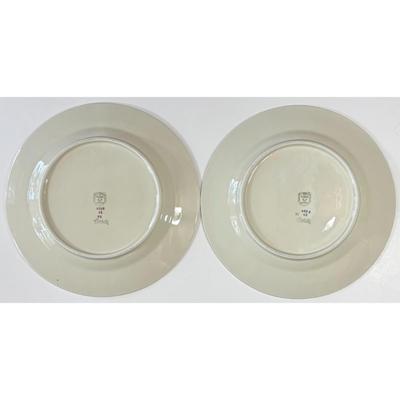 6 Vintage Epiag Pastelle Dinner Plates Floral Flowers Czechoslovakia & Germany