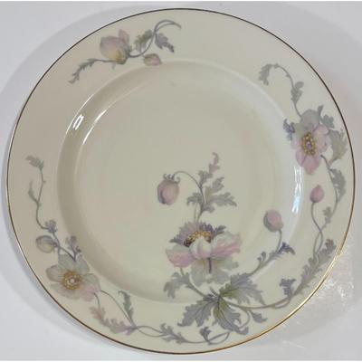 6 Vintage Epiag Pastelle Dinner Plates Floral Flowers Czechoslovakia & Germany