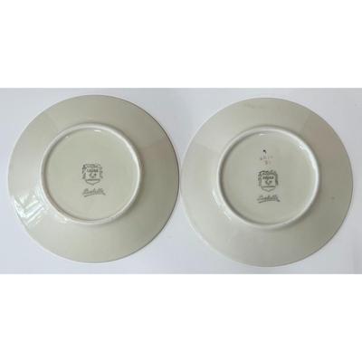 4 Vintage Epiag Pastelle Teacups & 2 Saucers Floral Flowers Czechoslovakia & Germany