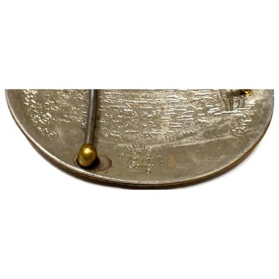 Vintage Tony Lama Bill Hardy Eddon Ranch German Silver Belt Buckle 1894 Murder