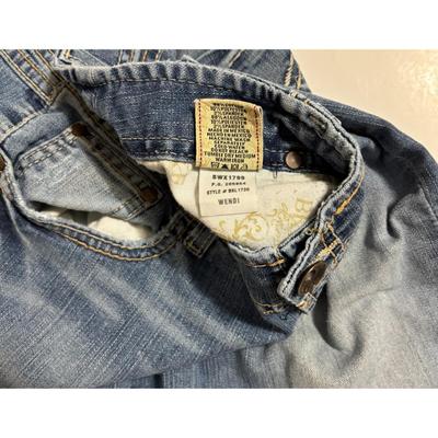 BKE Stretch Denim Capri Blue Jeans 32 Wendi Style # BKL1736