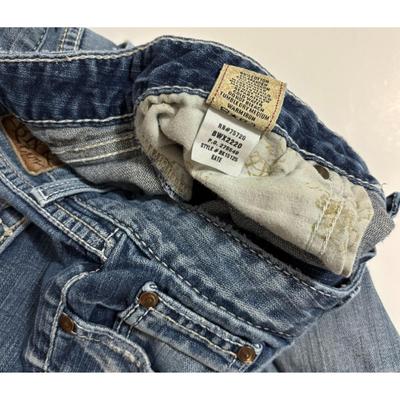 BKE Stretch Denim Capri Blue Jeans 32 Kate Style # BK15125