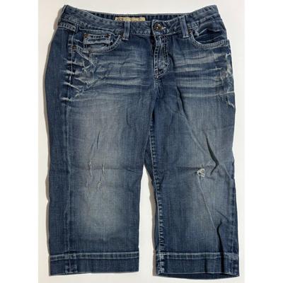 BKE Stretch Denim Capri Blue Jeans 32 Kate Style # BK15125