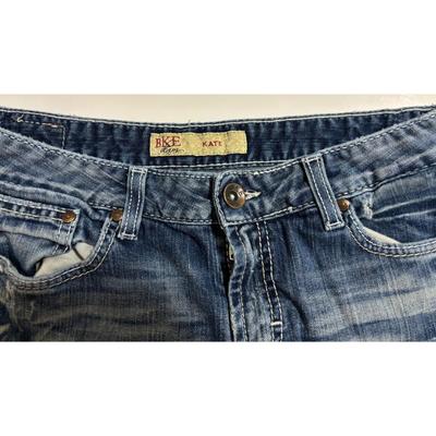 BKE Stretch Denim Capri Blue Jeans 32 Kate Style # BK15125