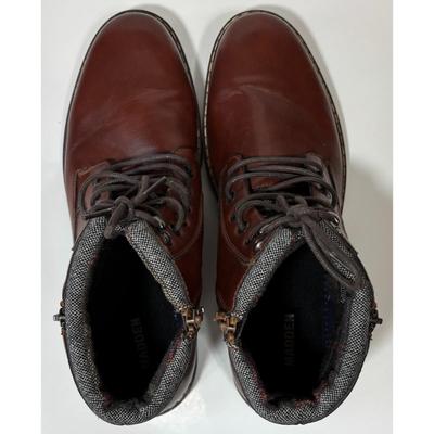 Steve Madden Stolie Men's 12 Brown Zipper Boots