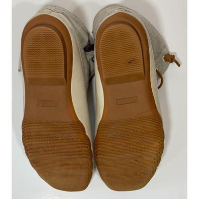 Sperry Women's Waterproof Rubber Boot Size 12M Off White Brown