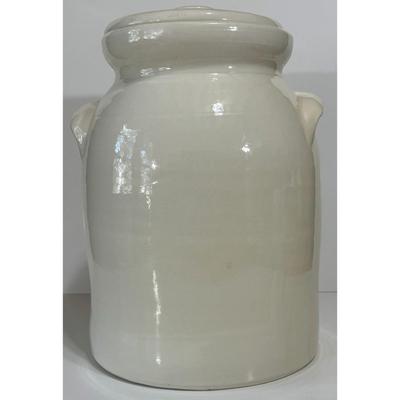 Vintage Ceramic Water / Drink Dispenser Jug Barn Farm Americana w/ Handles