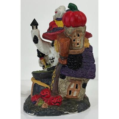 Ceramic Big Pot Restaurant Haunted House Halloween Decoration Witch Cat Pumpkin