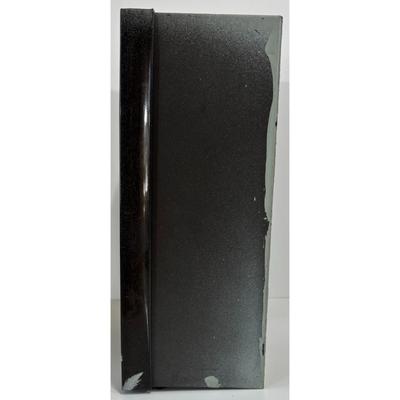 Vintage Channel Letter "H" White w/ Black Frame Metal & Plastic