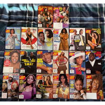20 Jet Magazines - Whoopi, Denzel, Mary J. Blige, Aretha Franklin, LL Cool J