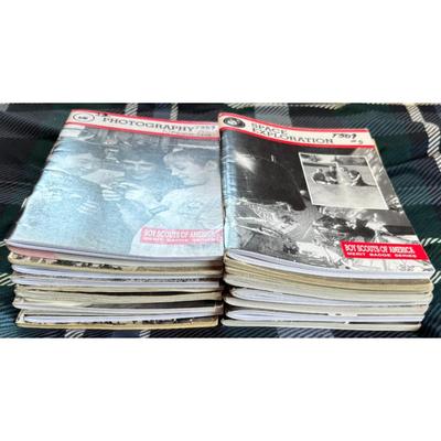 20 Boy Scouts BSA Merit Badge Books: Camping, Computers, Fishing, Sports, Golf