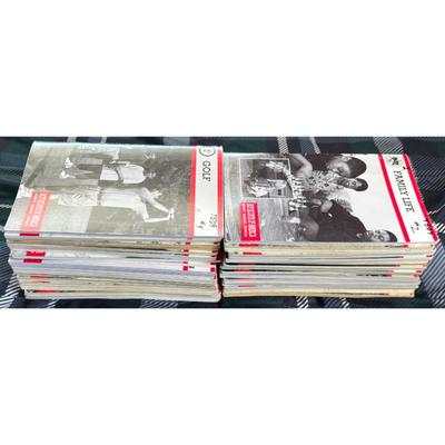 34 Boy Scouts BSA Merit Badge Books: Reading, Cooking, Fishing, Canoeing, Golf