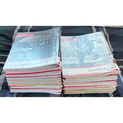 55 Boy Scouts BSA Merit Badge Books: Sports, Dog Care, Cooking, Lifesaving