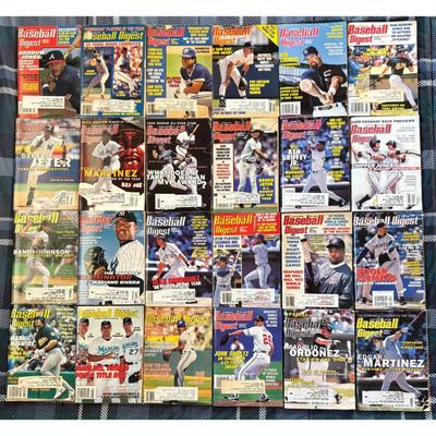 44 Baseball Digest: Griffey Jr, Jeter, Puckett, Ripken, Maddux, Boggs, Rivera