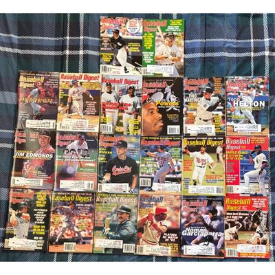 44 Baseball Digest: Griffey Jr, Jeter, Puckett, Ripken, Maddux, Boggs, Rivera