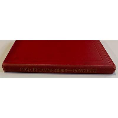 Antique Donizetti's Lucia Lammermoor By Charles Lamb Kenney hardcover