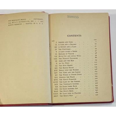 Vintage The Merchant Prince By H.C. Bailey 1929 hardcover