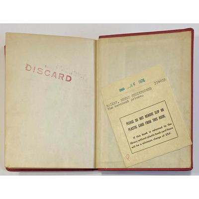 Vintage The Merchant Prince By H.C. Bailey 1929 hardcover