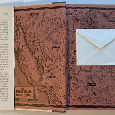 Vintage Great Basin Kingdom: Latter-Day Saints By Leonard J. Arrington 1958 HCDJ