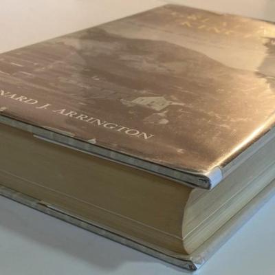 Vintage Great Basin Kingdom: Latter-Day Saints By Leonard J. Arrington 1958 HCDJ