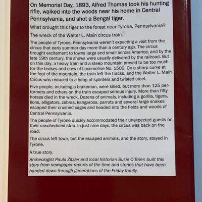 Unscheduled Stop: Town of Tyrone Circus Train By Paula Zitzler 2008 Softcover