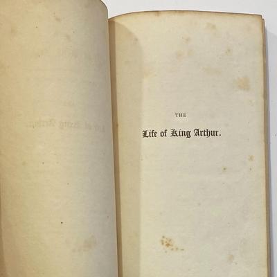 Antique Life of King Arthur From Ancient Historians By Joseph Ritson 1825 HC
