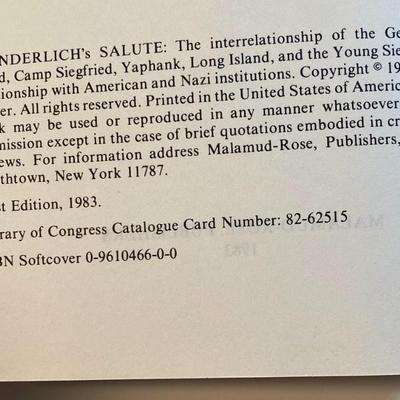 Vintage Wunderlich's Salute By Marvin D. Miller 1983 softcover