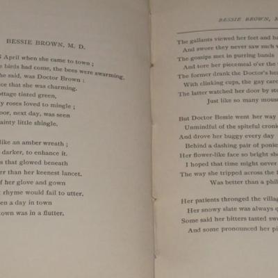 Antique Cap and Bells By Samuel Minturn Peck 1886 hardcover