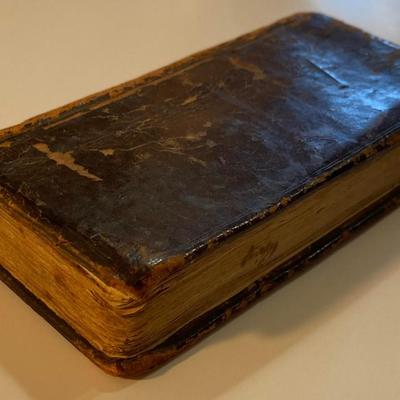 Antique Imperatoris Justiniani Institutionum By Ioannem Ianssonium 1647 HC
