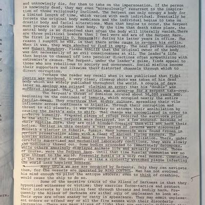 Vintage Timothy Green Beckley's Book of Space Contacts 1981 Softcover