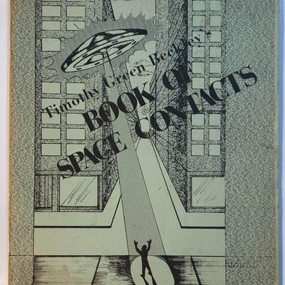 Vintage Timothy Green Beckley's Book of Space Contacts 1981 Softcover