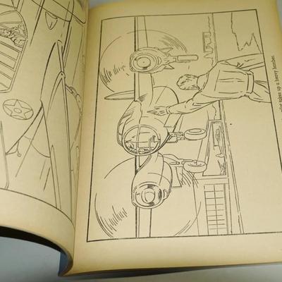 Vintage Flying Cadets Coloring Book By Merrill Publishing Company 1943 Softcover