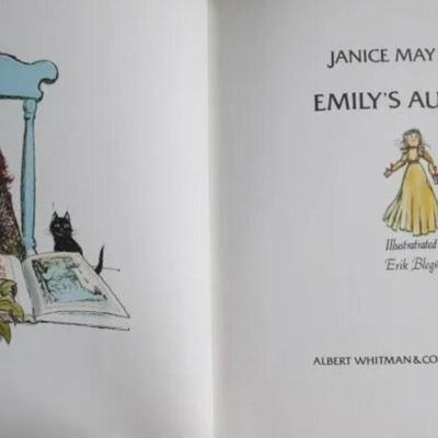 Vintage Emily's Autumn By Janice May Udry 1976 hardcover