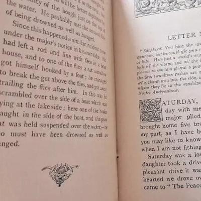 Antique Amateur Angler's Days Dove Dale By Charles Stedman Hanks 1888 Softcover