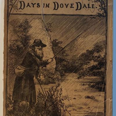 Antique Amateur Angler's Days Dove Dale By Charles Stedman Hanks 1888 Softcover