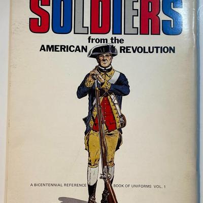Vintage Coloring Book Soldiers From American Revolution By M E Duncan Co. 1973