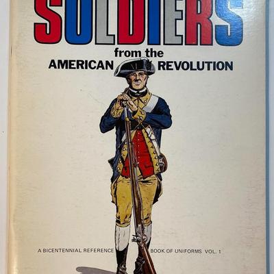 Vintage Coloring Book Soldiers From American Revolution By M E Duncan Co. 1973
