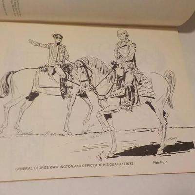 Vintage Coloring Book Soldiers From American Revolution By M E Duncan Co. 1973