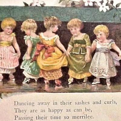 The Children's Clock By Ernest Nister Undated softcover