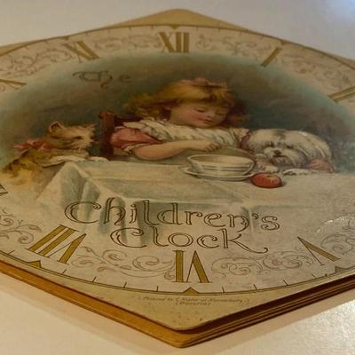 The Children's Clock By Ernest Nister Undated softcover