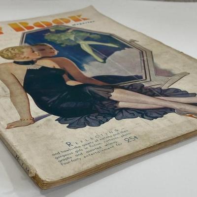 2 Vintage 1936 Gay Book Magazines: April & November. Cartoons, Photographs, Pulp