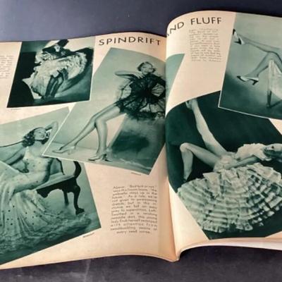 2 Vintage 1936 Gay Book Magazines: April & November. Cartoons, Photographs, Pulp