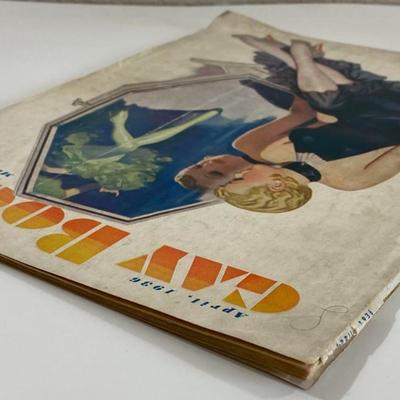 2 Vintage 1936 Gay Book Magazines: April & November. Cartoons, Photographs, Pulp