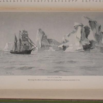 Antique Sea - and - Land By Nathaniel Southgate Shaler 1894 hardcover