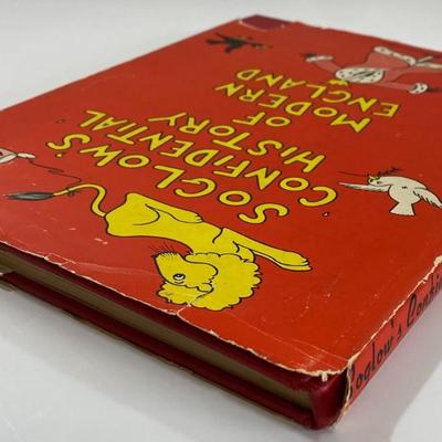 Vintage Soglow's Confidential History of Modern England By Otto Soglow 1939 HC