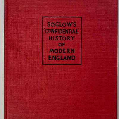 Vintage Soglow's Confidential History of Modern England By Otto Soglow 1939 HC